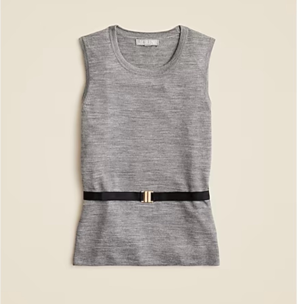 J. Crew Gray Muscle Tee Fitted Embellished
